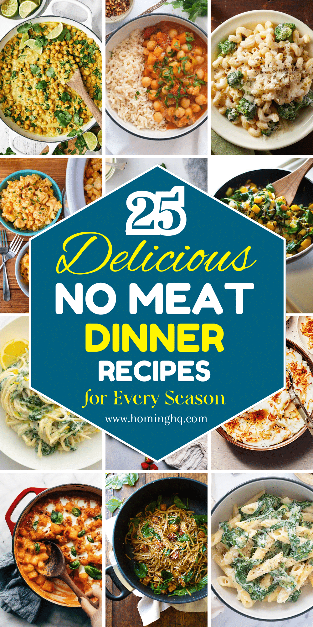 no meat dinner recipes