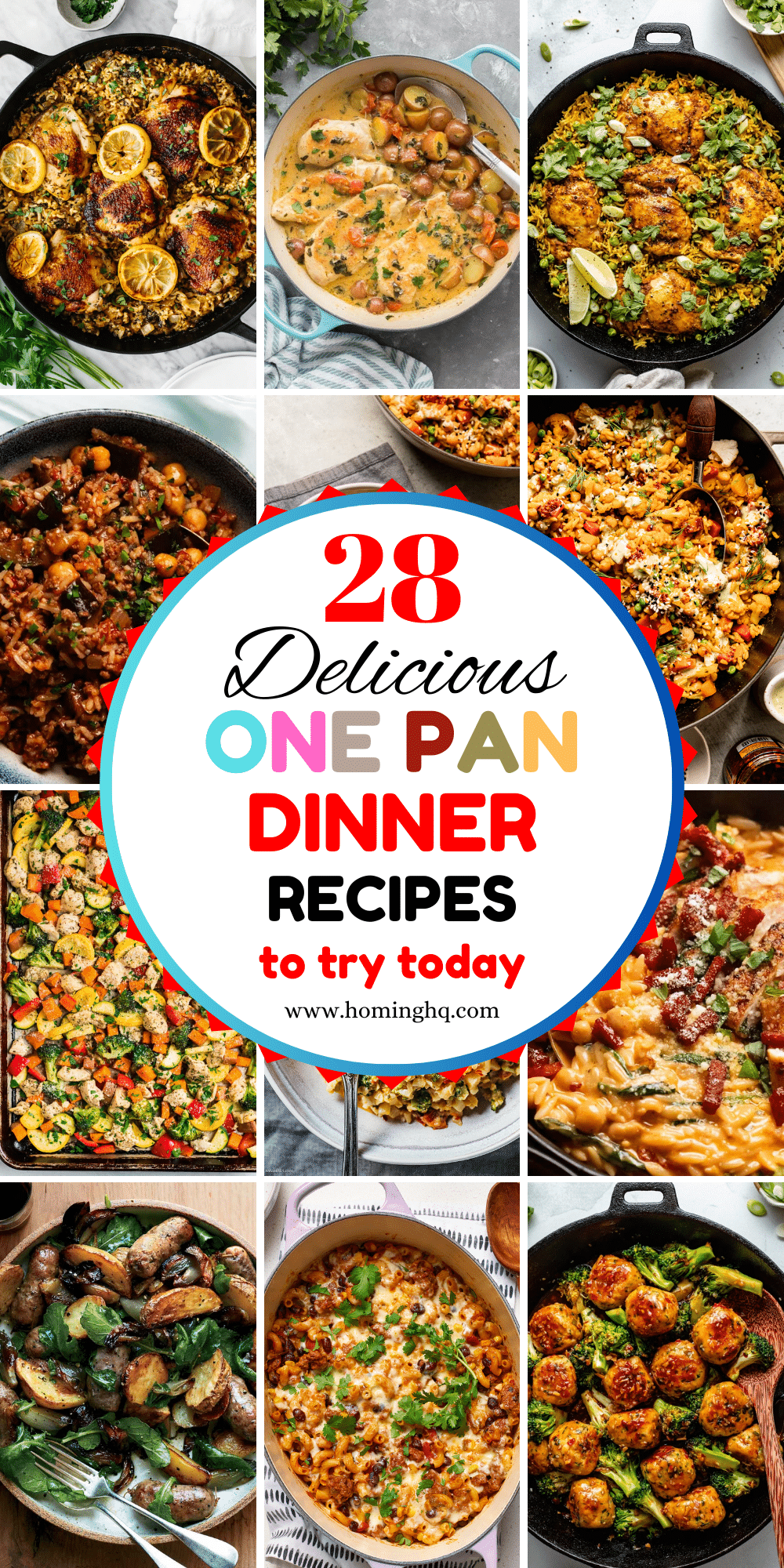 one pan dinner recipes