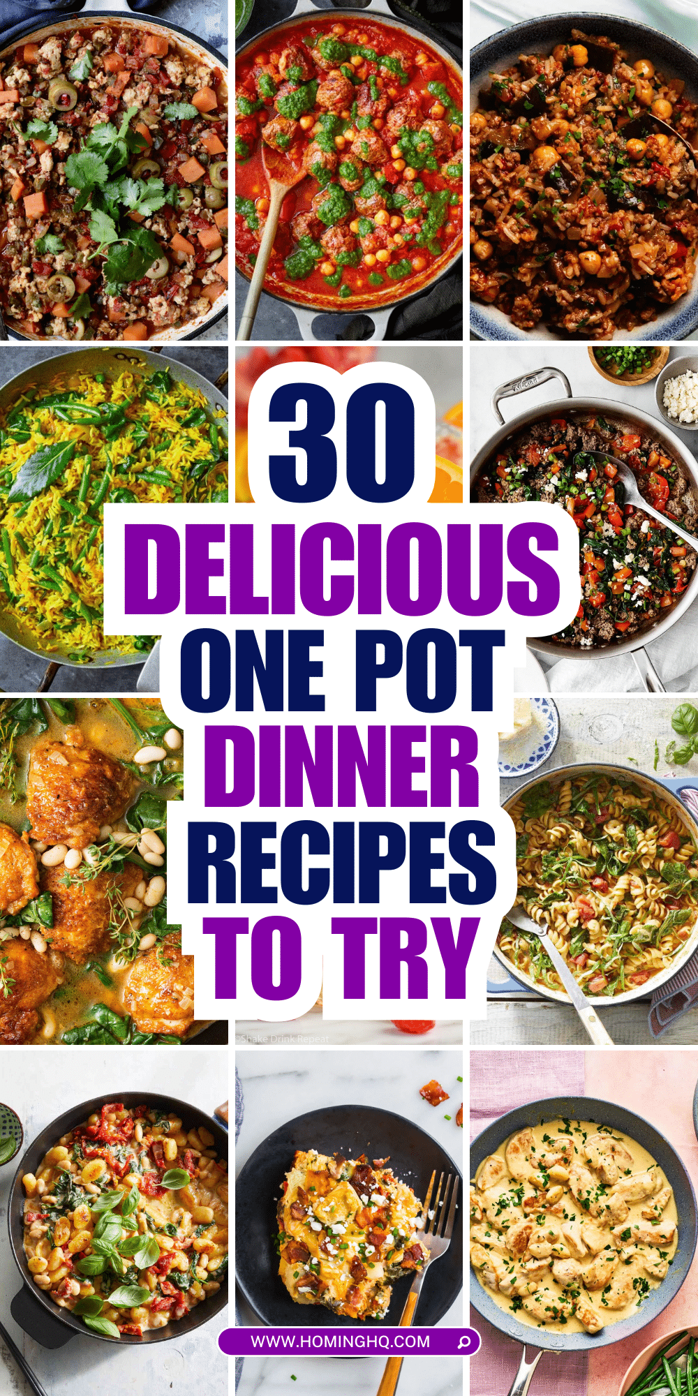 one pot dinner recipes