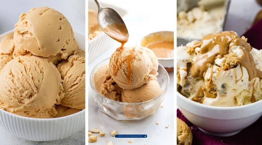 peanut butter ice cream recipes