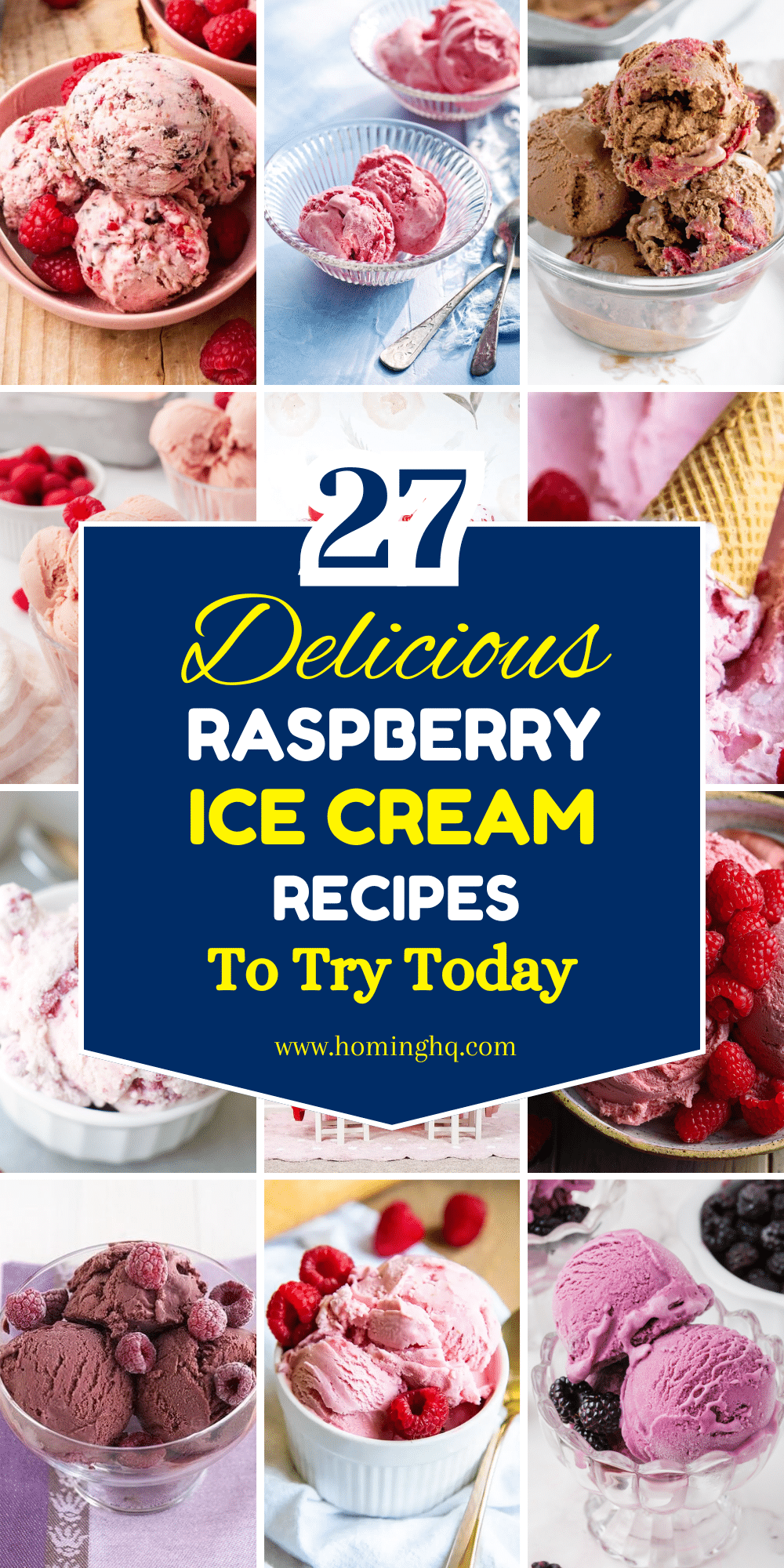 raspberry ice cream recipes