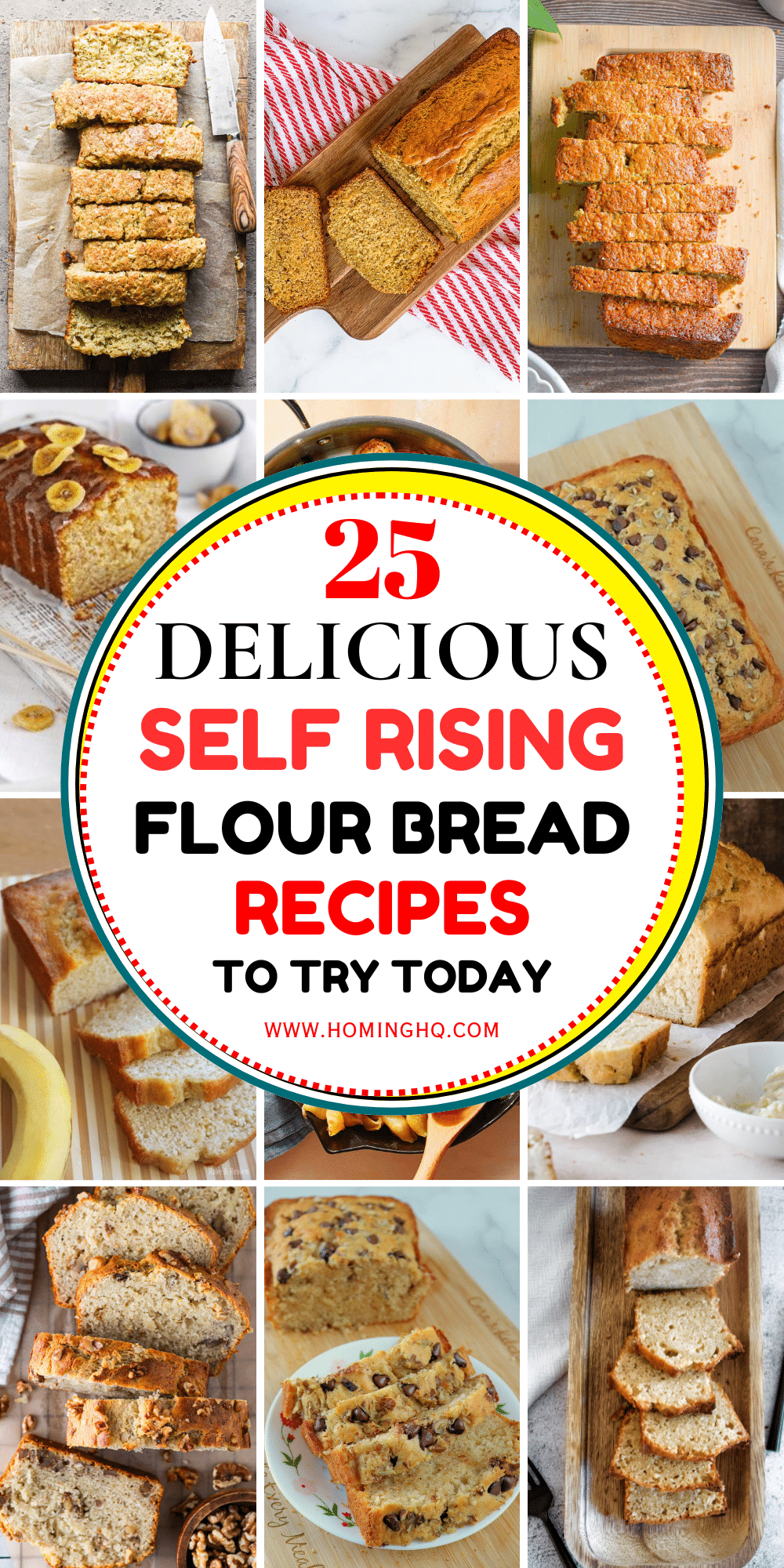 self rising flour bread recipes