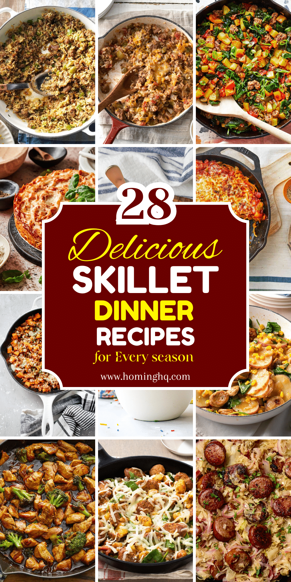 skillet dinner recipes