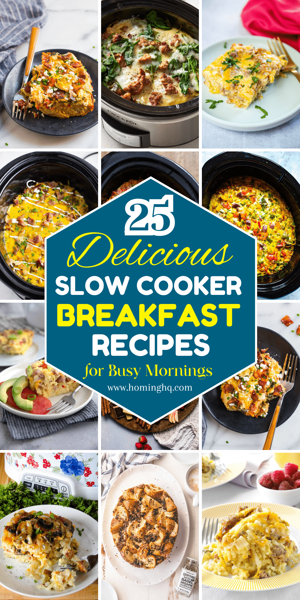 slow cooker breakfast recipes