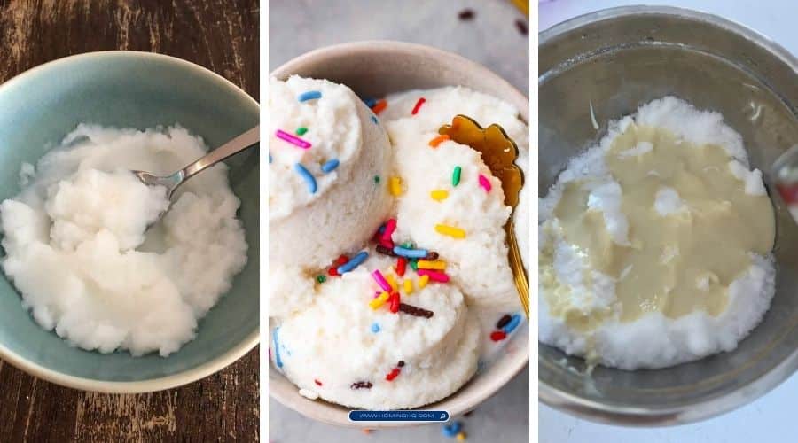 snow ice cream recipes