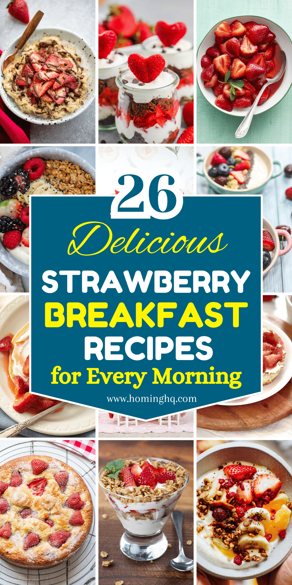 strawberry breakfast recipes