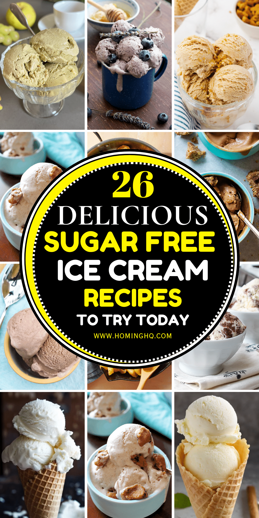 sugar free ice cream recipes