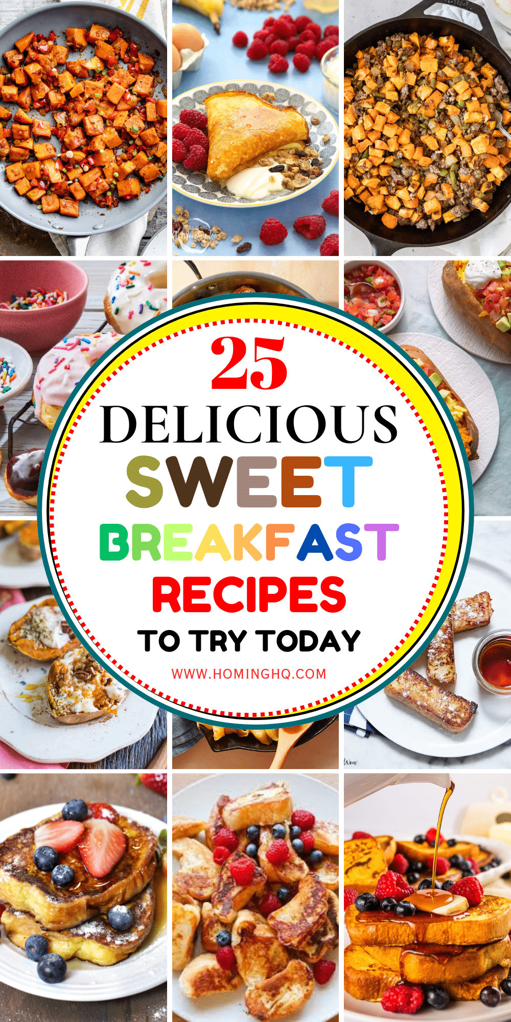 sweet breakfast recipes