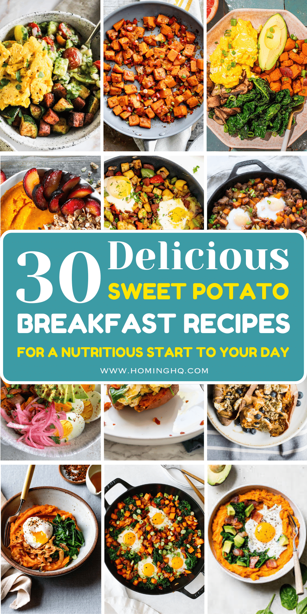 sweet potato breakfast recipes