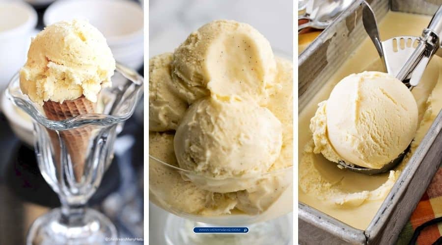 vanilla ice cream recipes