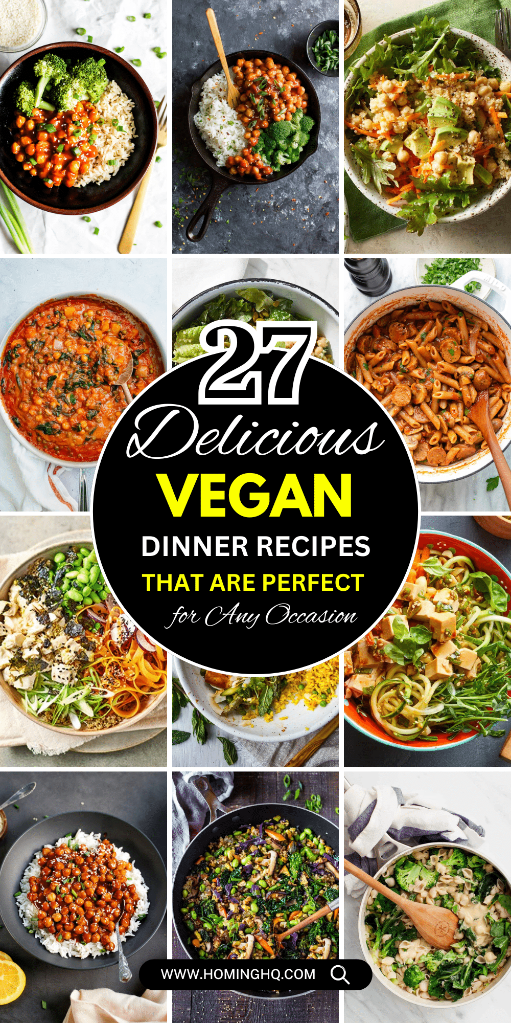 vegan dinner recipes