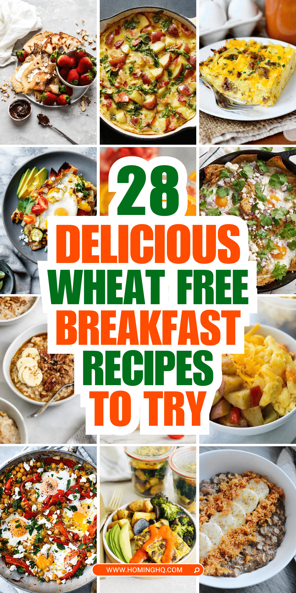 wheat free breakfast recipes