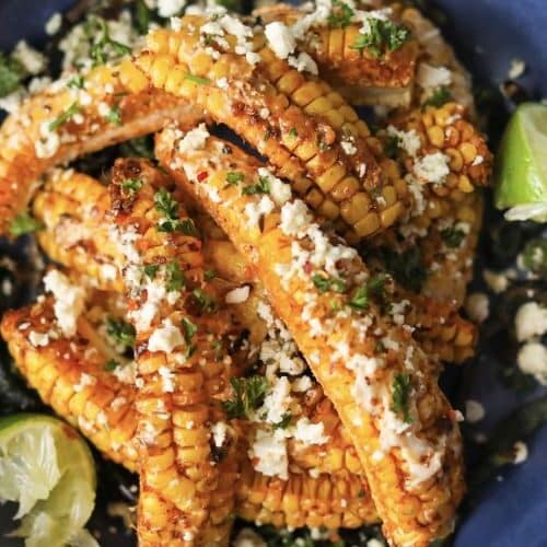 Air Fryer Mexican Street Corn (Elotes)