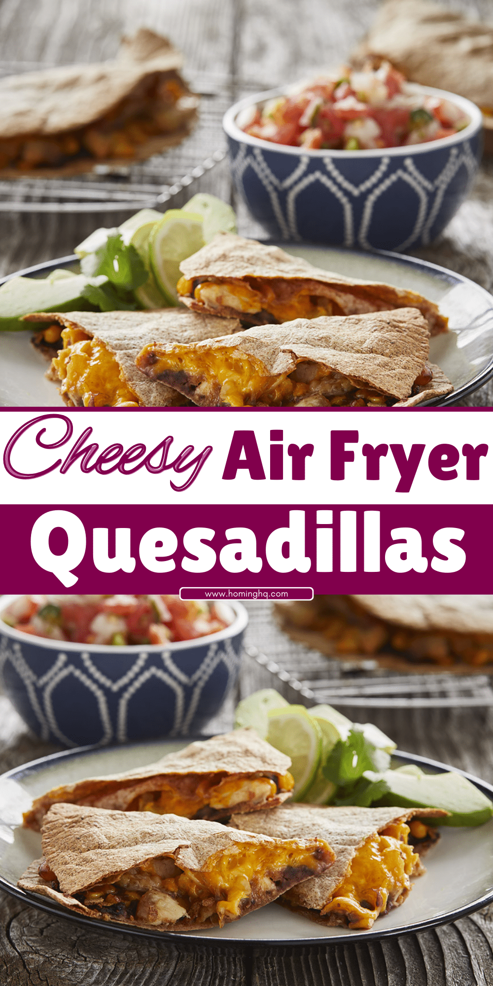 Air Fryer Quesadillas