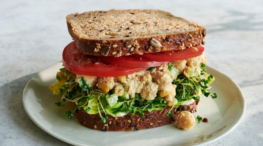 Chickpea Salad Sandwich