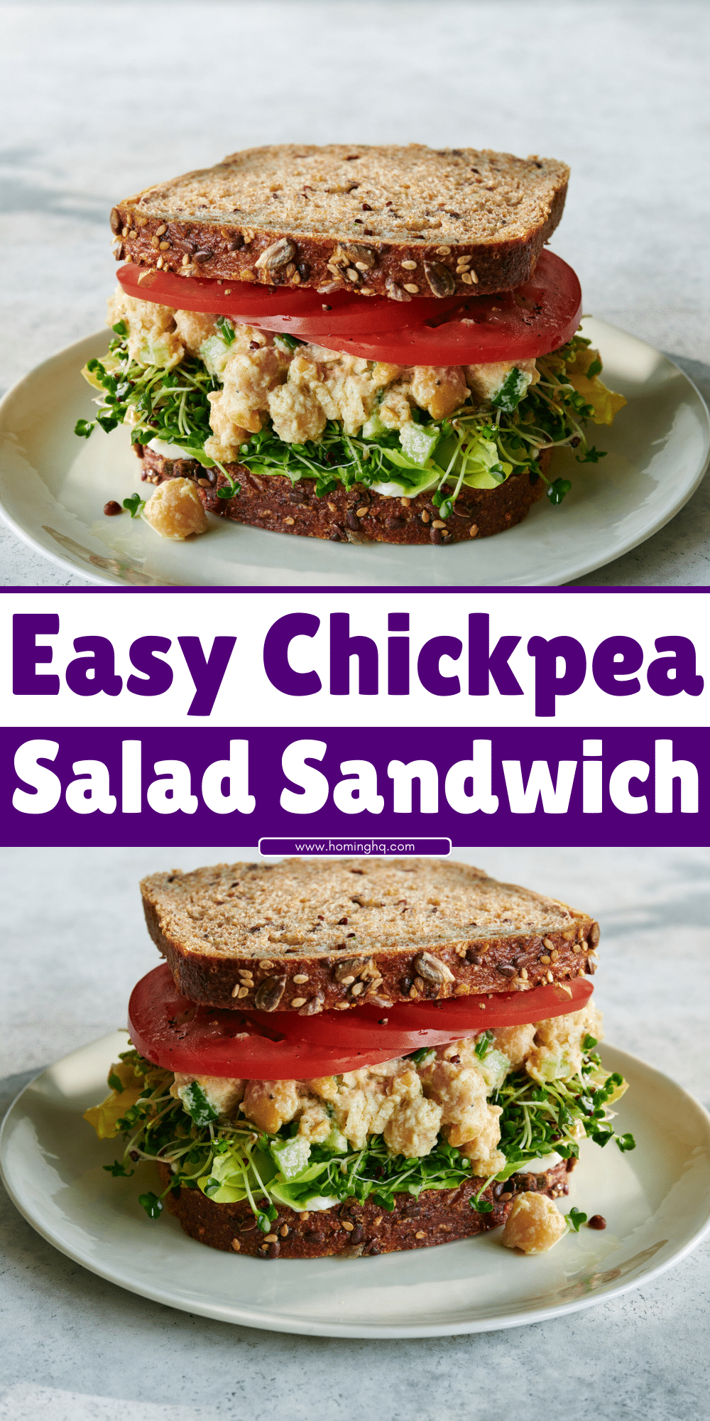 Chickpea Salad Sandwich