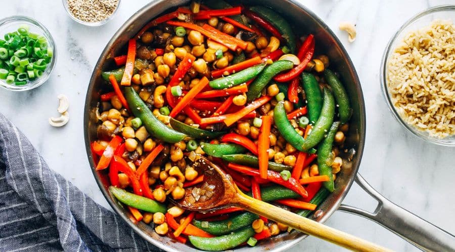 Chickpea Stir Fry