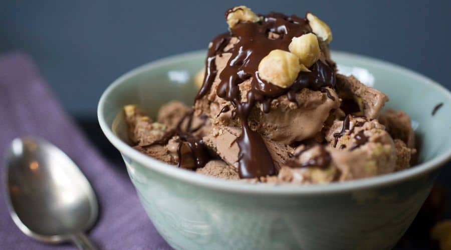 Chocolate Hazelnut Ice Cream