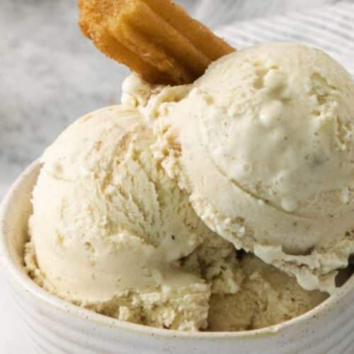 Cinnamon Churro Ice Cream