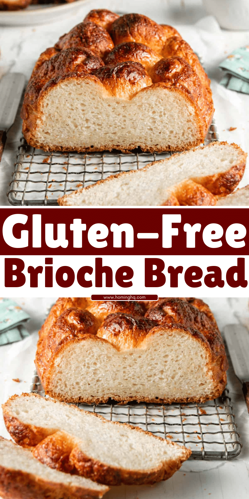 Gluten Free Brioche Bread