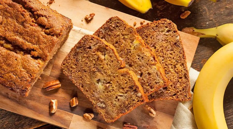 Gluten Free Coconut Flour Banana Bread