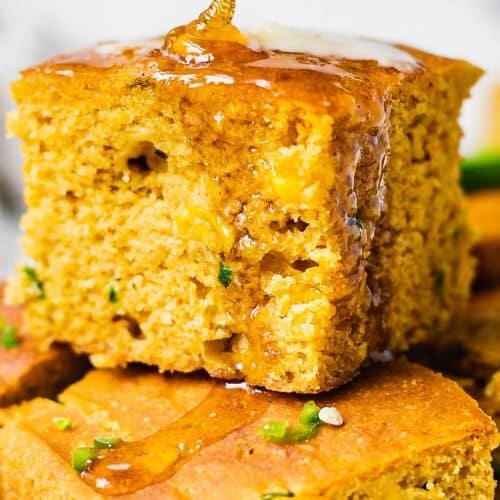 Gluten Free Cornbread with Jalapeños