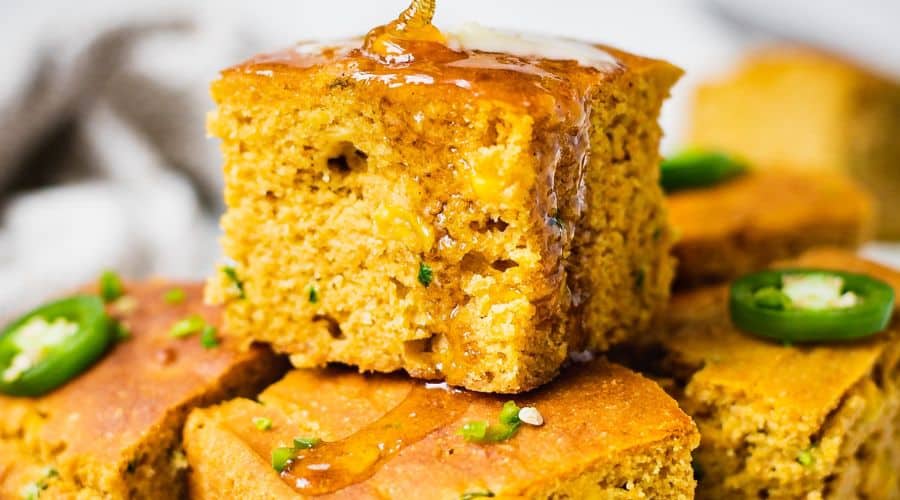 Gluten Free Cornbread with Jalapeños