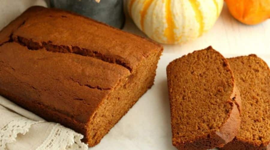 Gluten Free Pumpkin Spice Bread