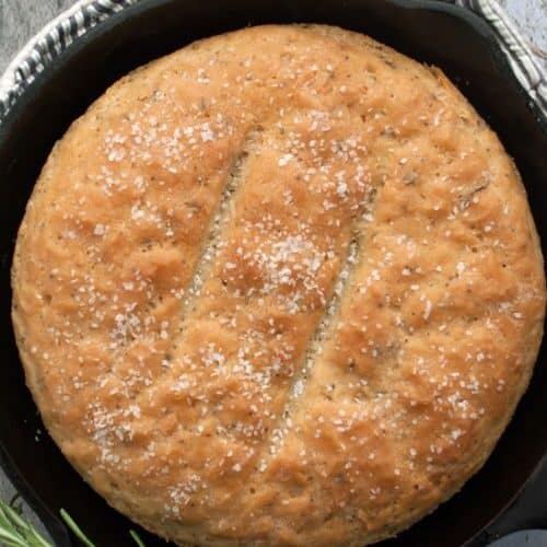 Gluten Free Rosemary Olive Oil Bread