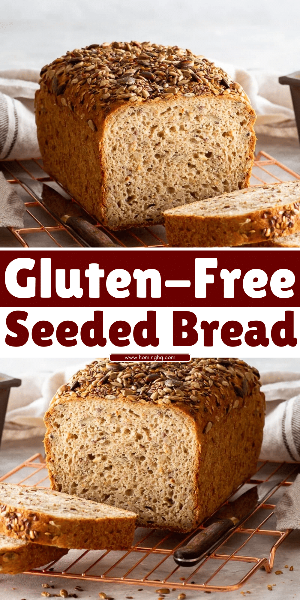 Gluten Free Seeded Bread