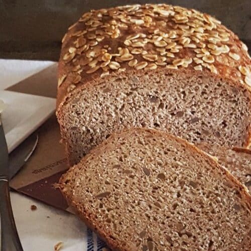 Gluten Free Sunflower Seed Bread