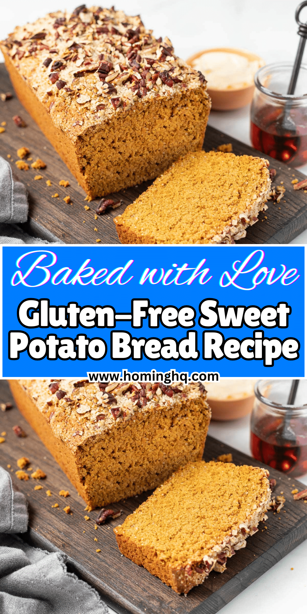 Gluten Free Sweet Potato Bread