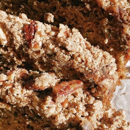 Gluten Free Zucchini Bread with Pecans