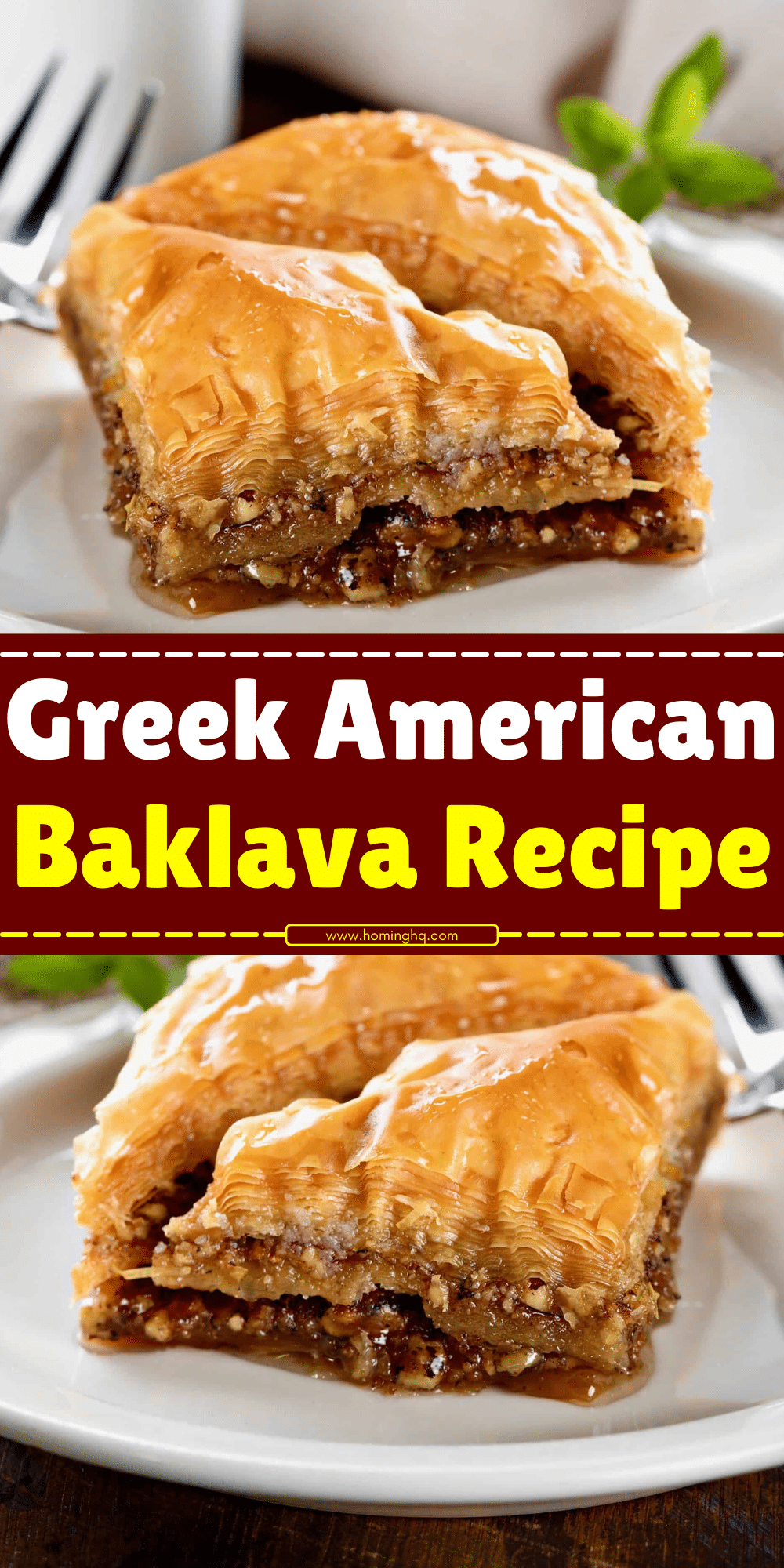 Greek American Baklava