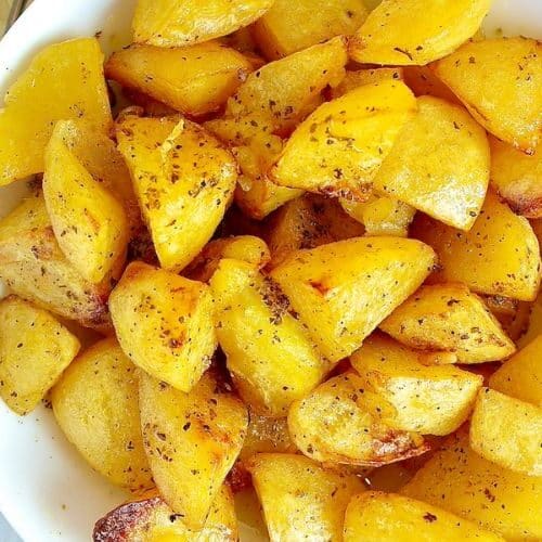 Greek American Lemon Potatoes