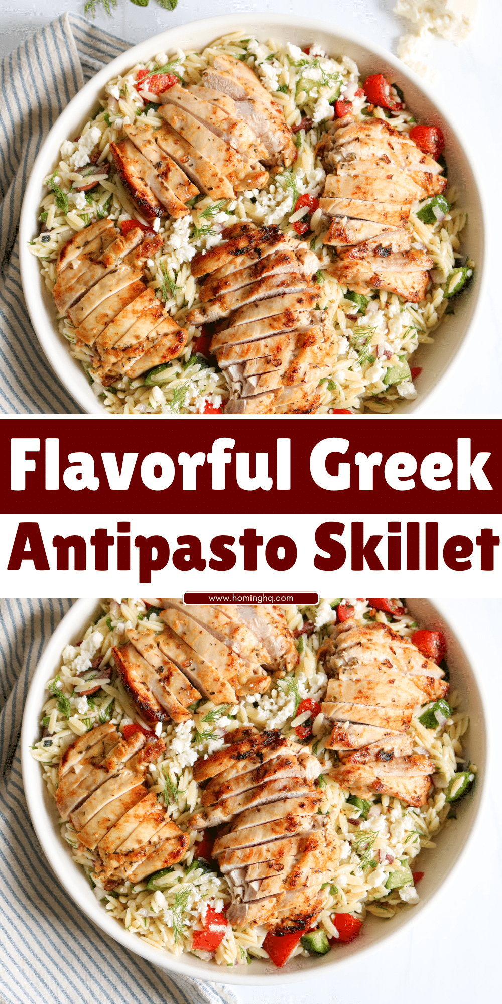 Greek Antipasto Skillet