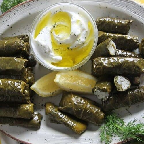 Greek Stuffed Grape Leaves