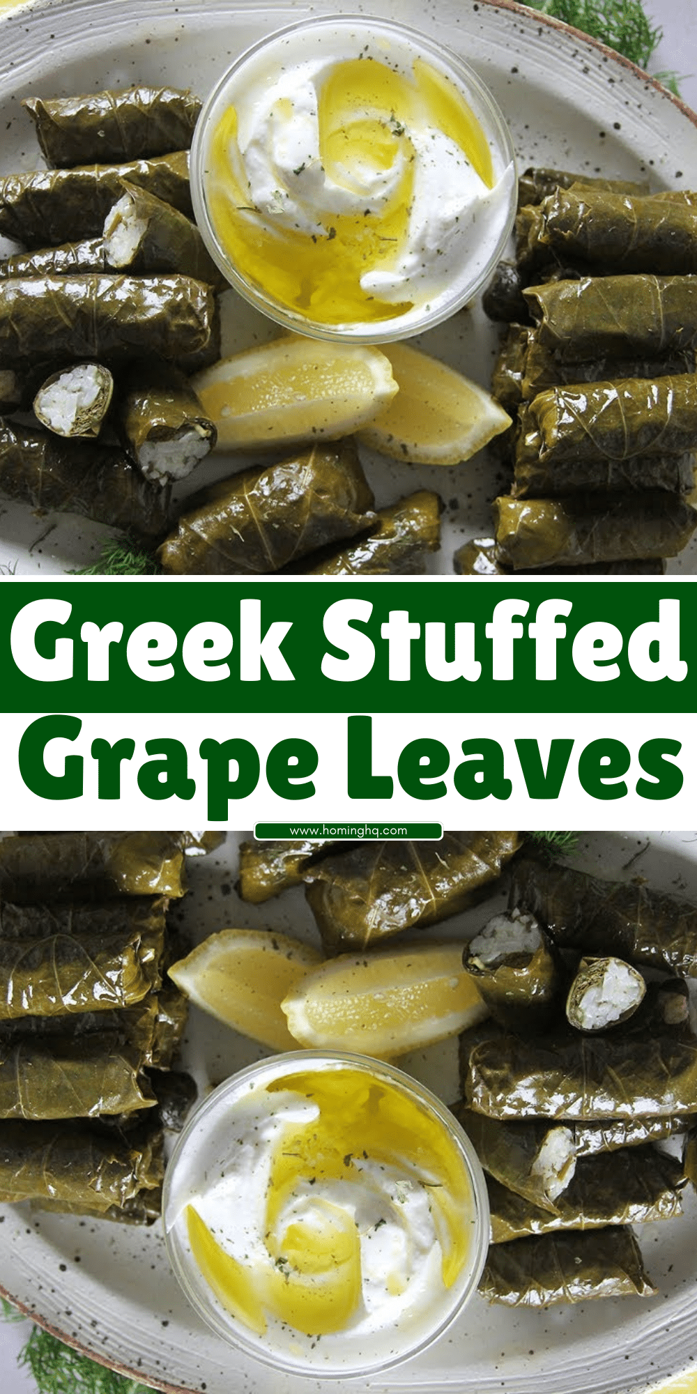 Greek Stuffed Grape Leaves