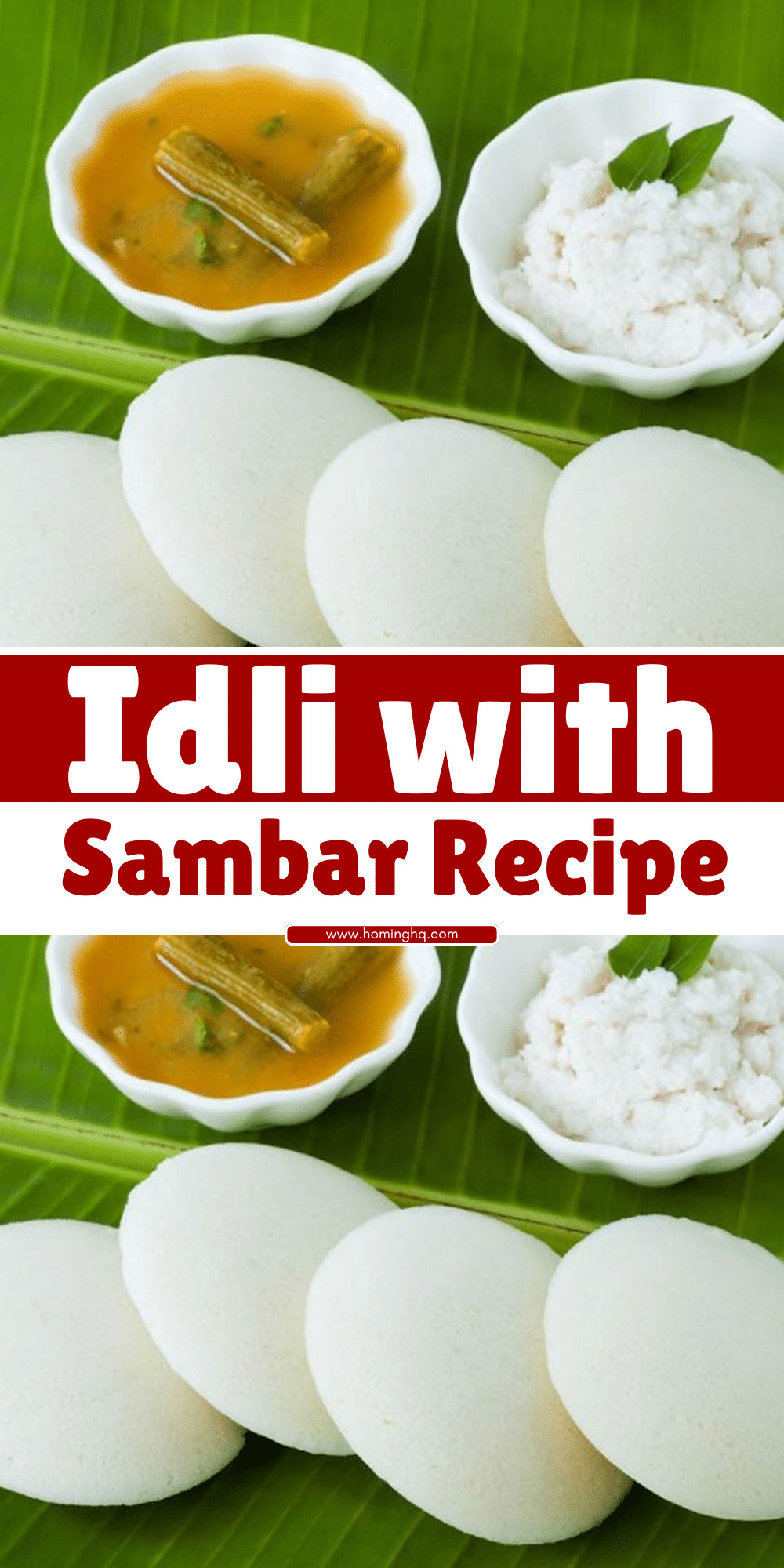 Idli with Sambar