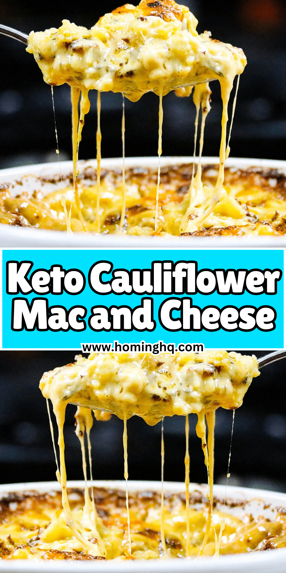 Keto Cauliflower Mac and Cheese