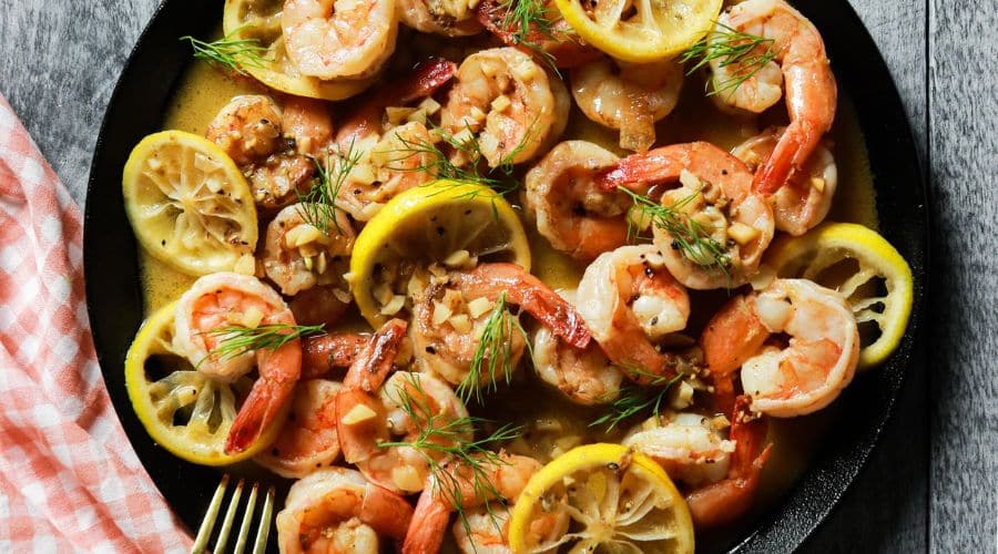 Keto Garlic Shrimp