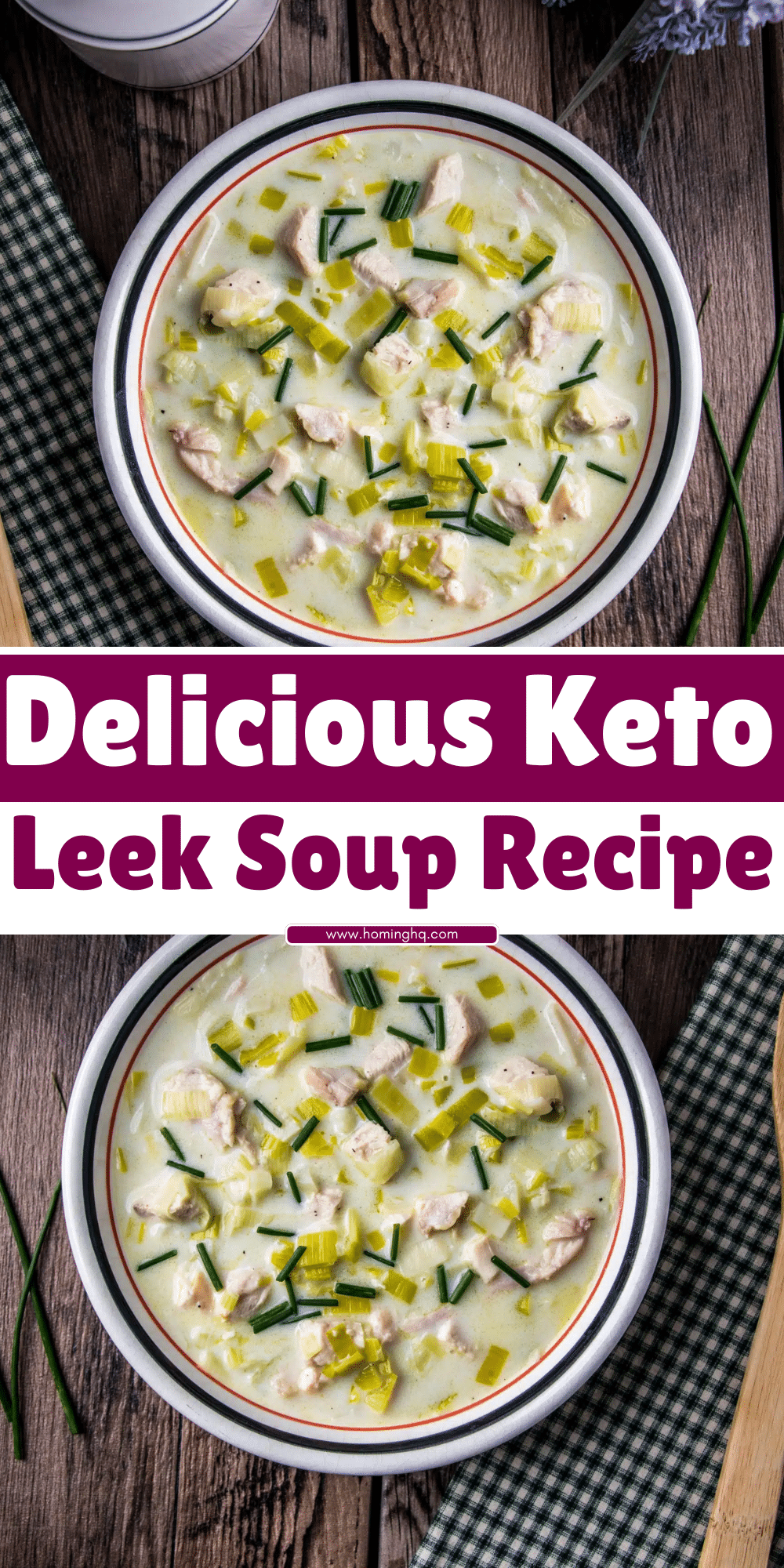 Keto Leek Soup