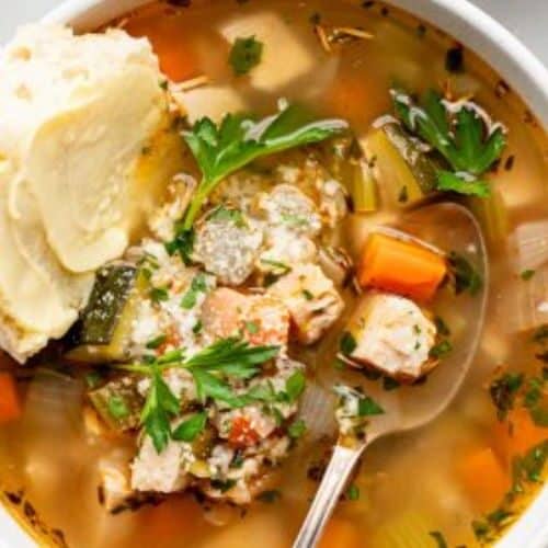 Keto Lemon Chicken Soup