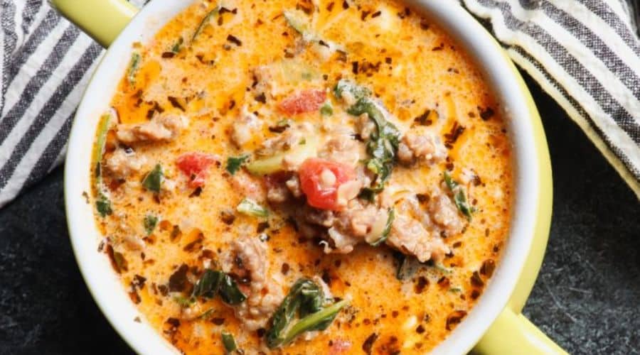 Keto Sausage Soup