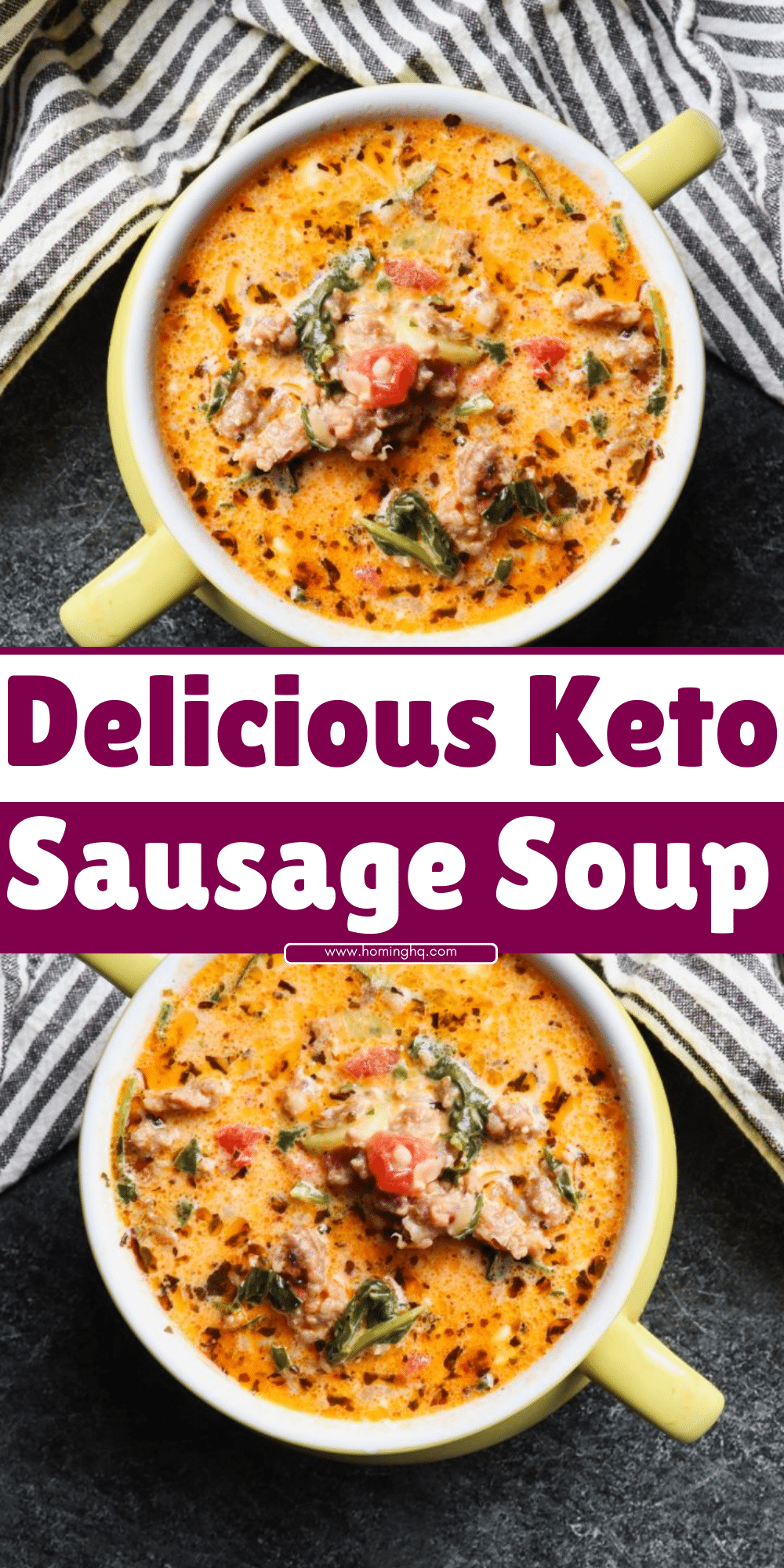 Keto Sausage Soup