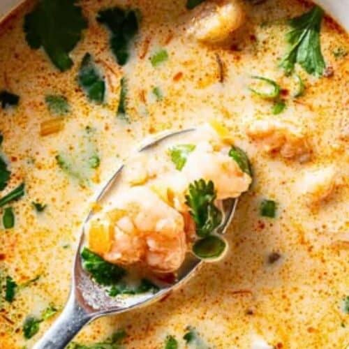 Keto Shrimp Soup