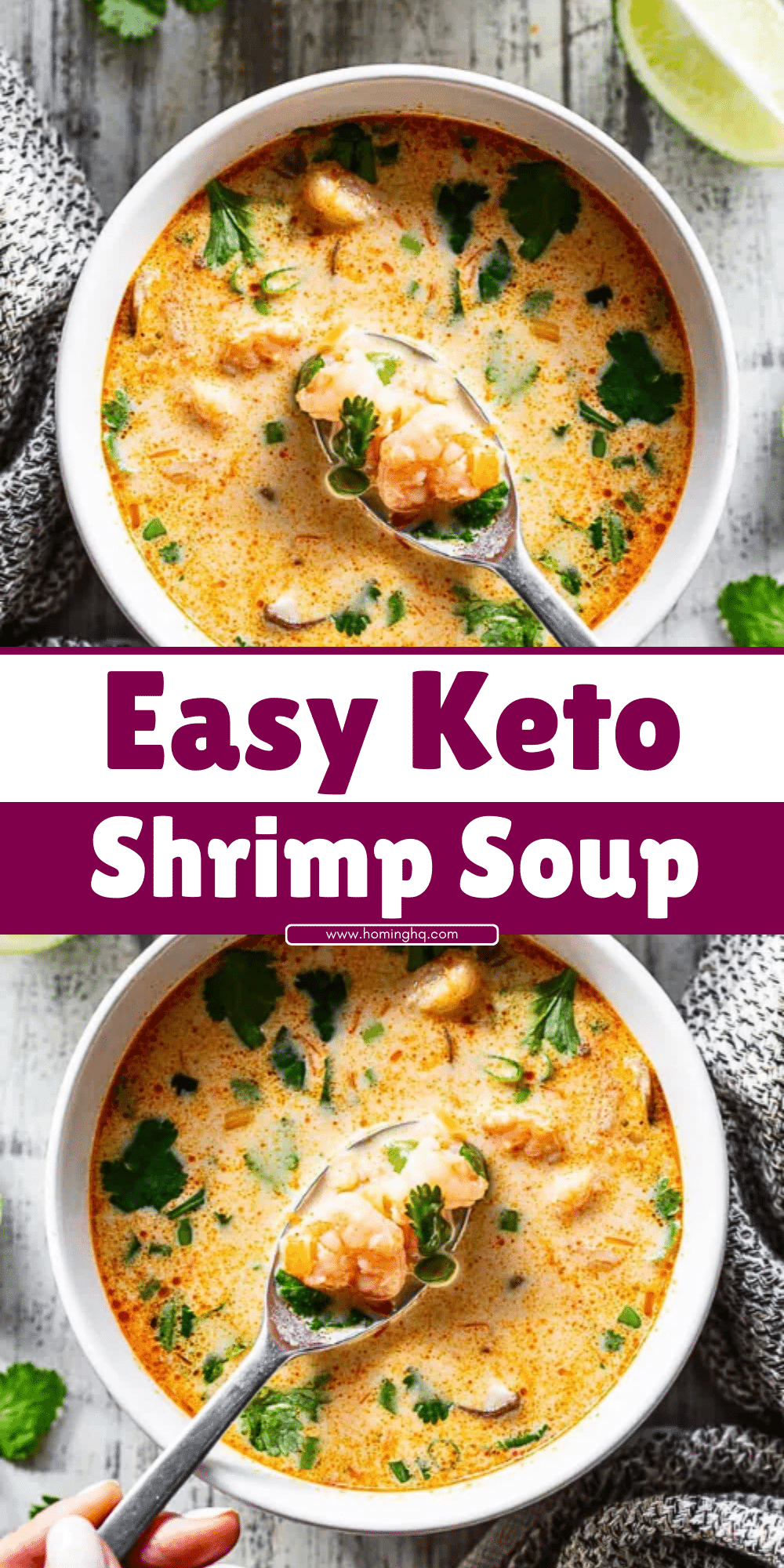 Keto Shrimp Soup