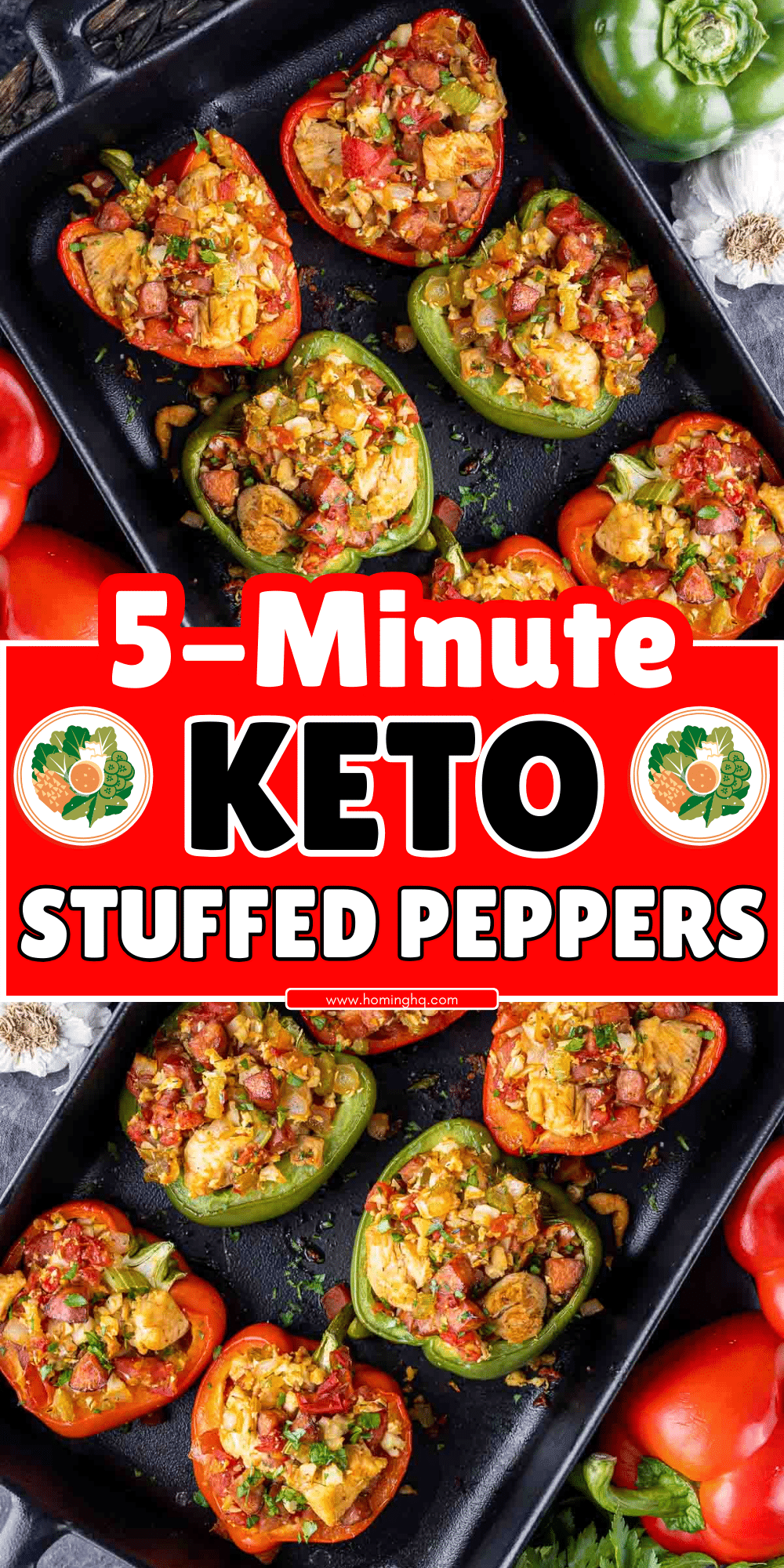 Keto Stuffed Peppers