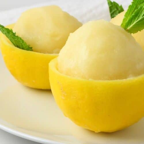 Lemon Sorbet