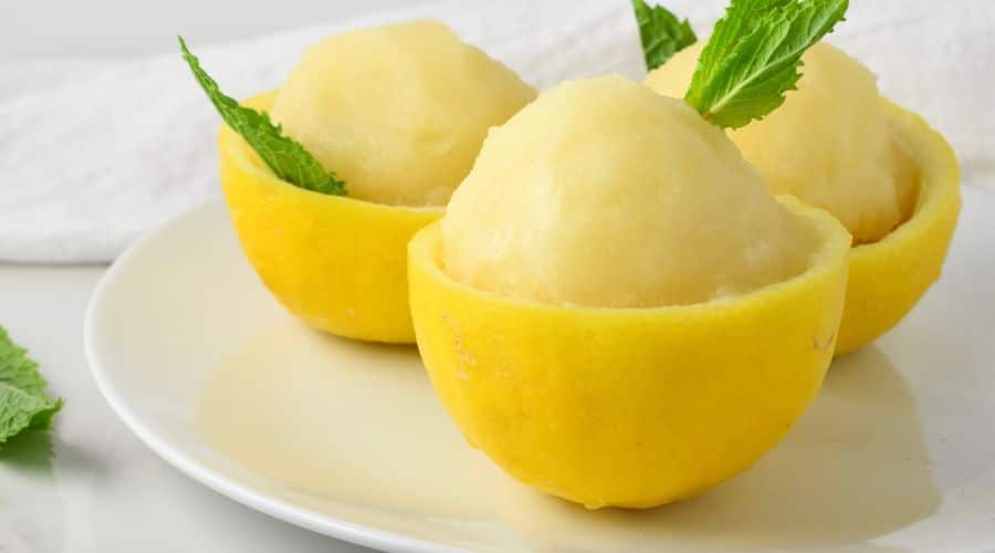 Lemon Sorbet